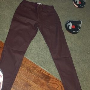 Faux leather Nicki Minaj jeans